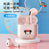 Disney/迪士尼联名款D11蓝牙耳机半入耳式运动真降噪高端超长续航音质超好女生款可爱2022年新款适用苹果华为