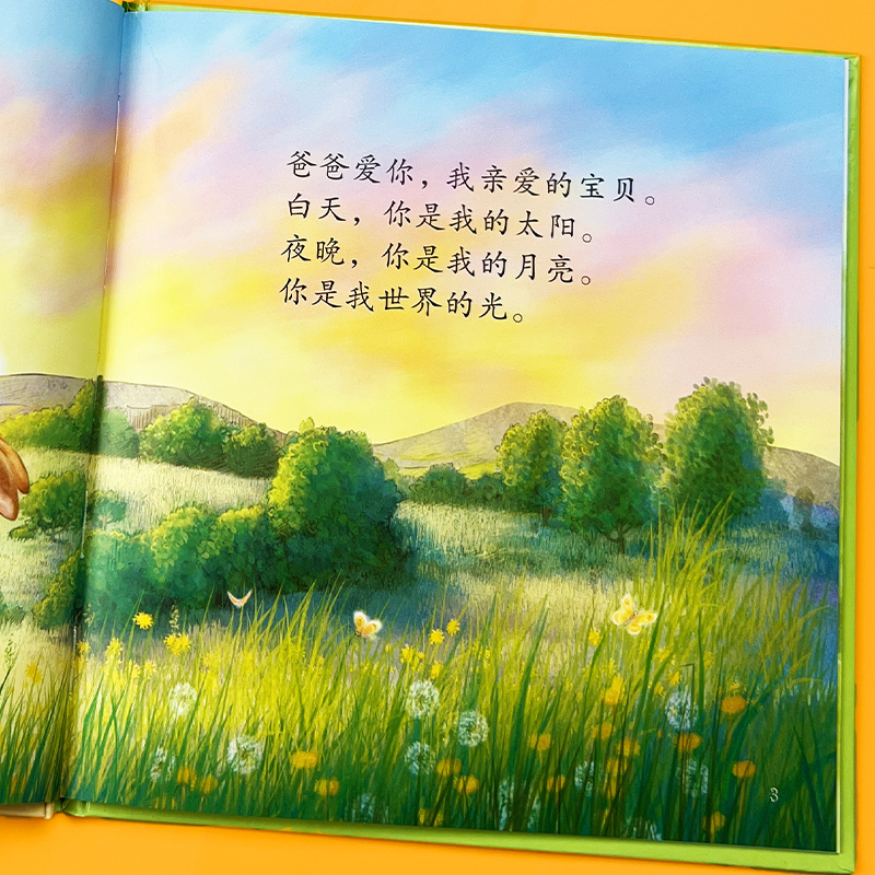 爱动力经典暖心绘本-兔子婆婆有块地 单册 [正版]儿童爱动力暖心绘本3-4-5-6岁妈妈爸爸爱你书籍精装硬壳童书读物幼儿