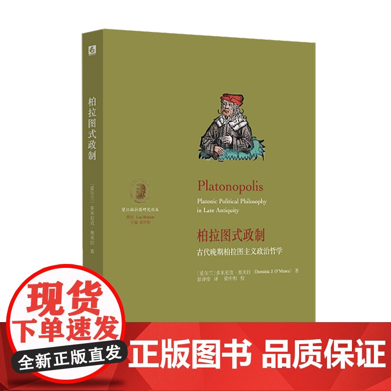 柏拉图式政制 古代晚期柏拉图主义政治哲学 望江柏拉图研究论丛 重构新柏拉图主义政治哲学奠基之作 正版 华东师范大学出版社高清大图