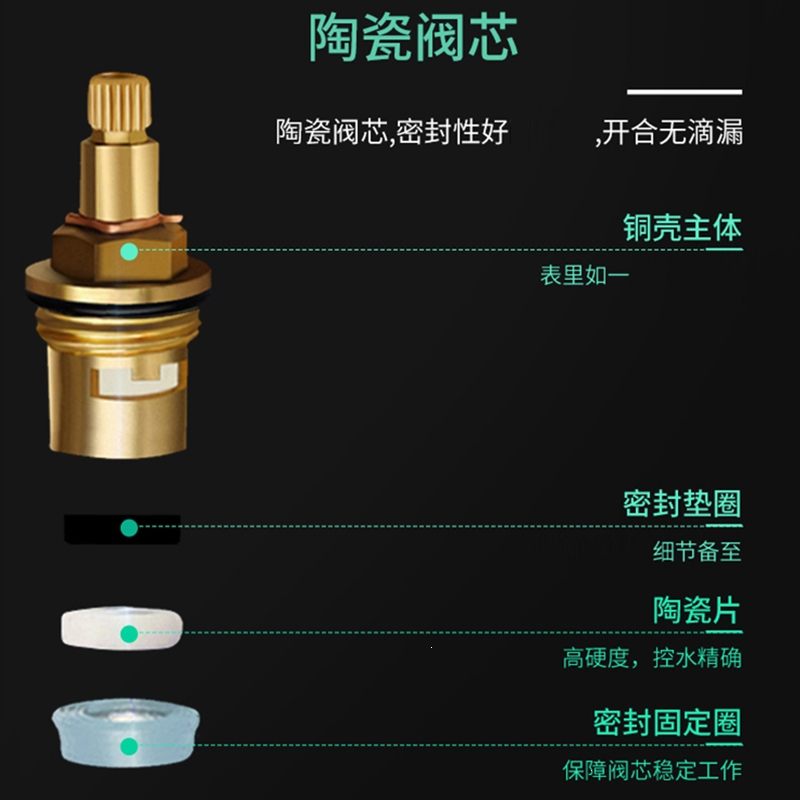 古达三角阀铜冷热水阀门水龙头开关家用热器马桶加厚三通八字止水阀