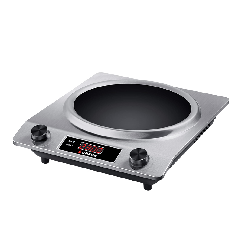 志高chigo电磁炉家用智能凹面爆炒大功率2200w凹形电磁灶家用凹面爆炒