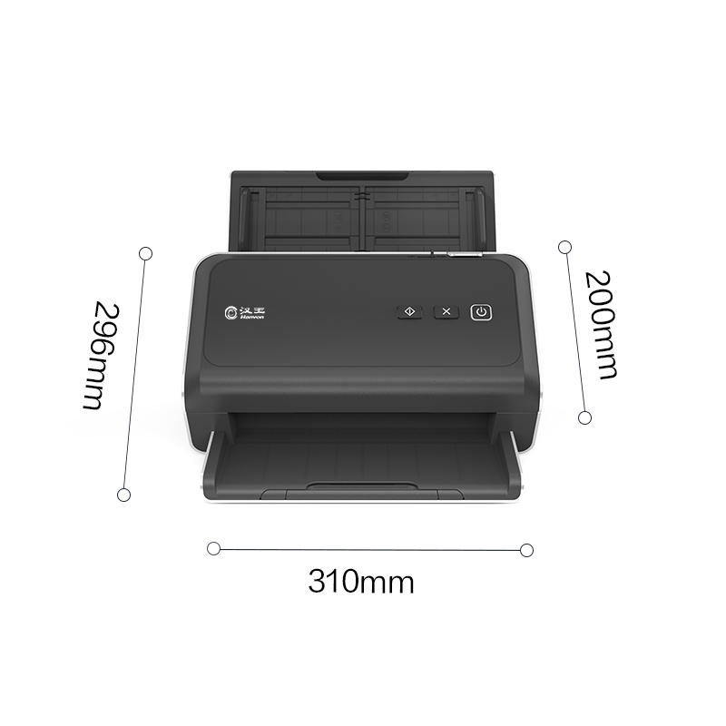 汉王(Hanvon)HW-1060扫描仪A4幅面馈纸式310*296*200mm(单位:台)高清大图