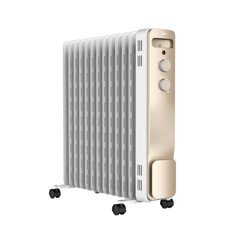 美的(Midea) 油汀NY2213-18G取暖器立式13片加宽散热片大面积取暖电暖器电暖气家用烤火炉电热油汀电热器电热