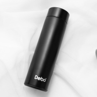德铂(Debo) DEP-736 智能保温杯不锈钢直身杯不莱梅智能温显杯 500ml