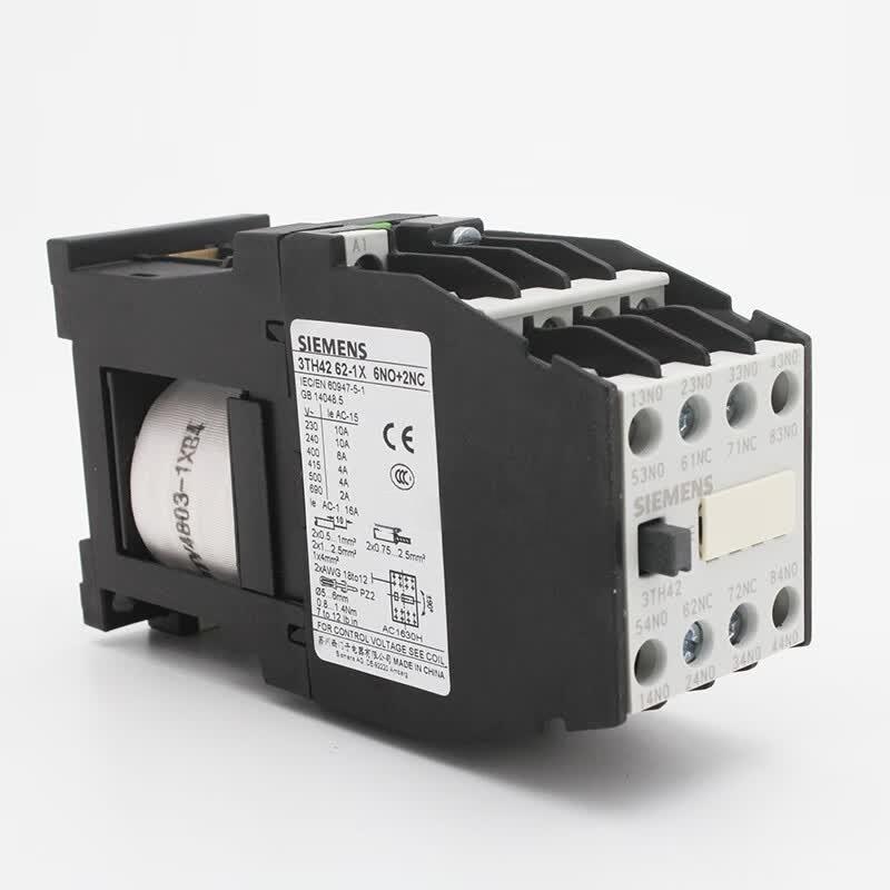 西门子(SIEMENS) 中间继电器3TH42-62-1XF4(单位:个)高清大图