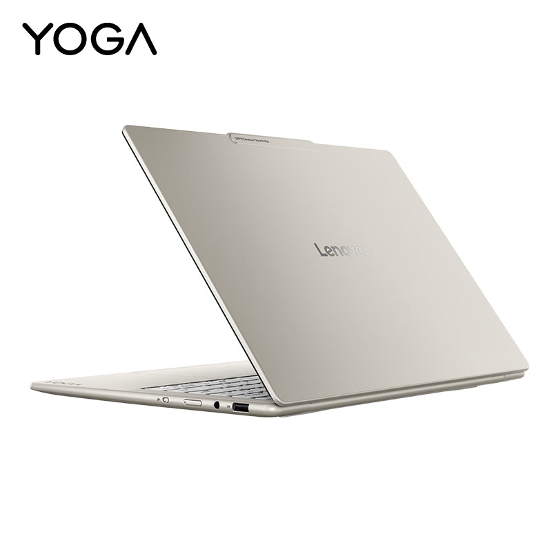 联想(Lenovo)YOGAAir14 Aura AI元启触控屏轻薄笔记本电脑 2代酷睿Ultra7-258V 32G 1T 2.8K 120Hz高刷触控OLED 浅海贝高清大图