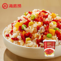 海底捞冲泡米饭新疆甜椒拌饭137g速食品懒人即食快餐盒装方便午餐加热自熟泡饭拌饭