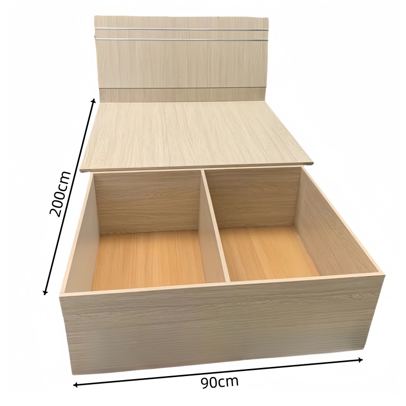 豫龙都 单人床90cm张