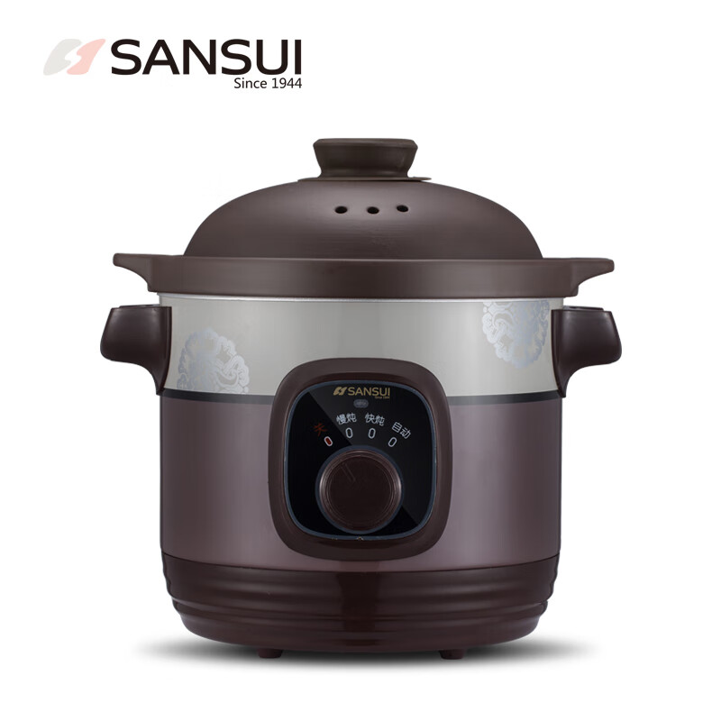 山水(SANSUI)3L紫砂电炖锅机械款SDZ-B1