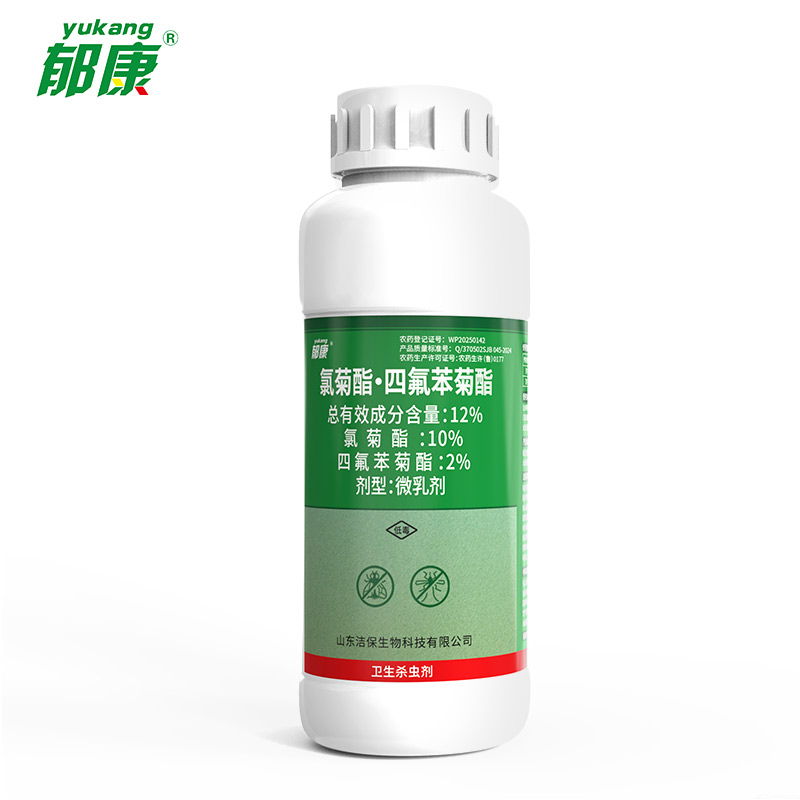 郁康 12%氯菊酯·四氟苯菊酯微乳剂 500g 瓶高清大图