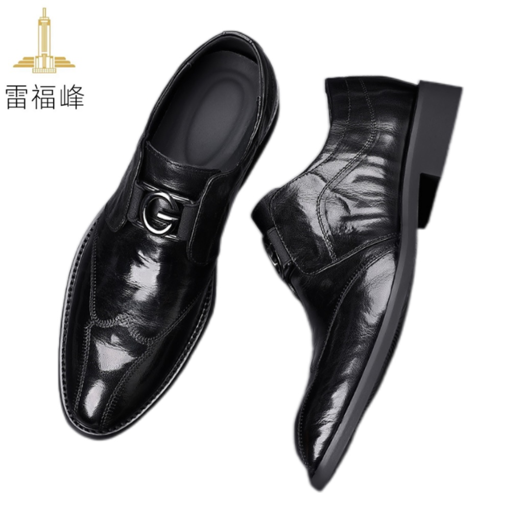 雷福峰 真皮男士皮鞋41/双高清大图