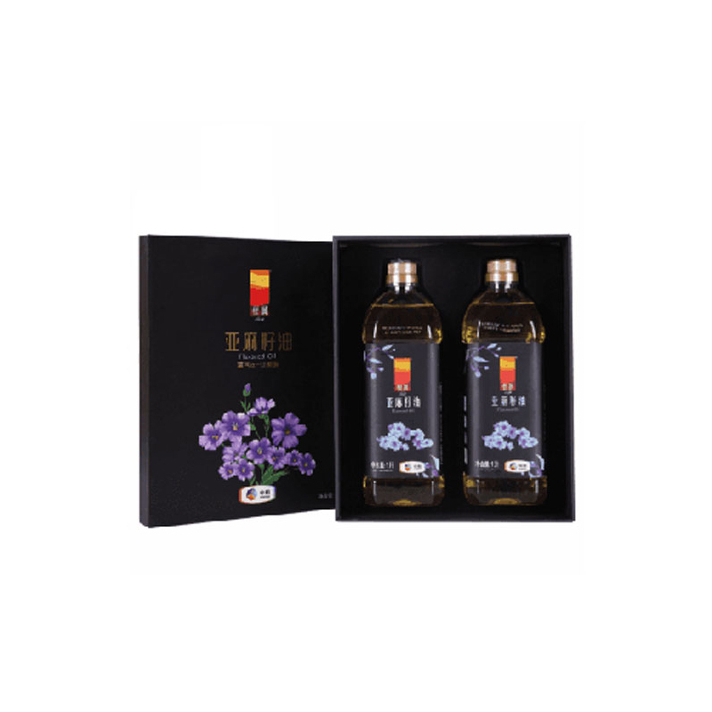 中粮悦润亚麻籽油礼盒.
