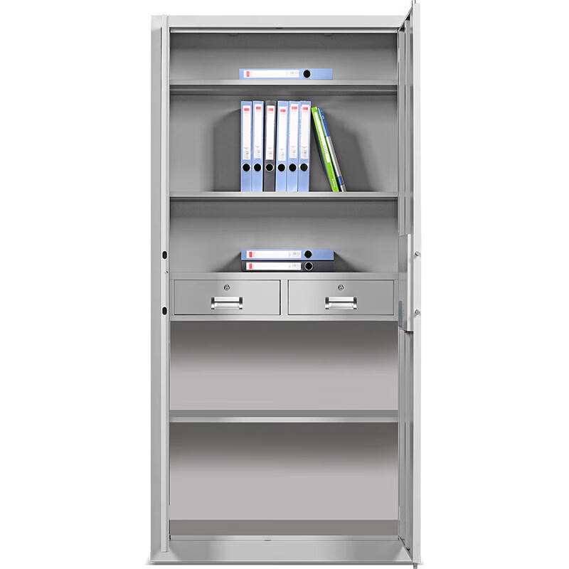 虎牌 电子保密柜 储物资料柜大型密码锁钢制保险柜通体文件柜 灰色高清大图