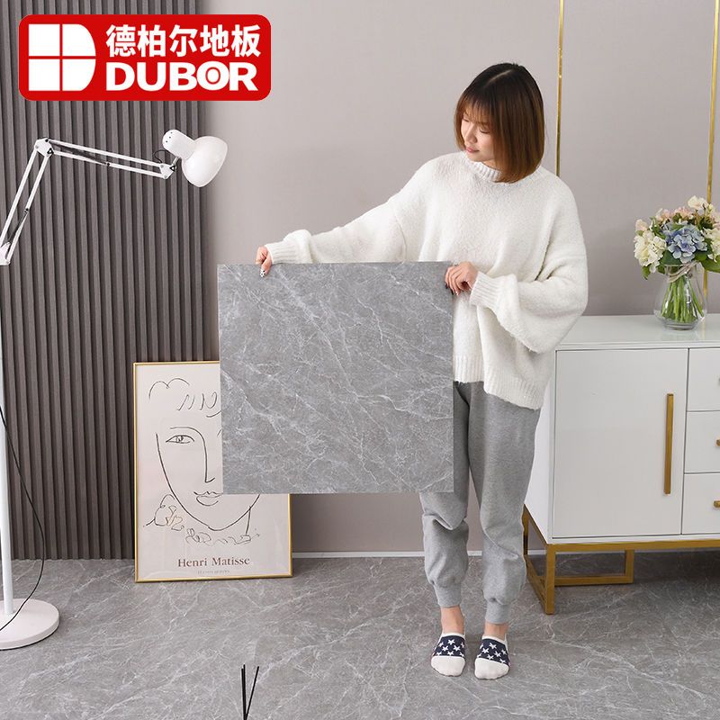 德柏尔 pvc地板贴自粘水泥地直接铺地板革加厚耐磨防水塑料地板胶