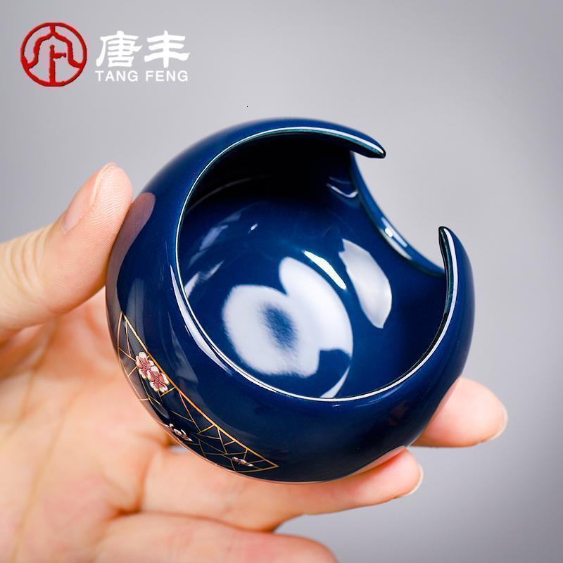 家柏饰(CORATED)陶瓷茶具套装家用简约礼盒装套组霁蓝整套功夫茶壶茶杯复古z高清大图