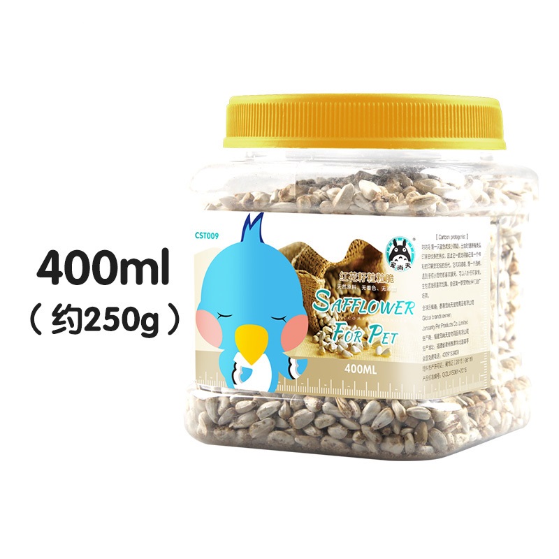 宠物零食红花籽400ml仓鼠兔子龙猫鹦鹉鸟食物粮食用品主粮高清大图