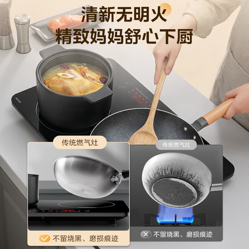美的双头电磁炉MC-DZ35W5-111高清大图