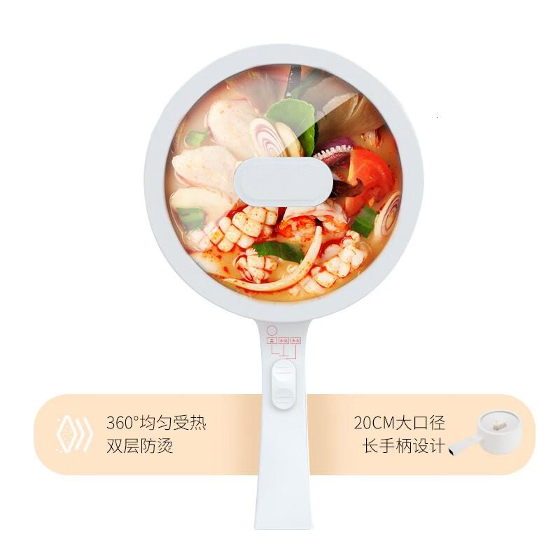 艾美特(AIRMATE) 钛圆形网红电煮锅 CR1509 1.8L 多功能锅高清大图