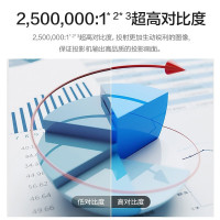 爱普生(EPSON)CB-L530U投影仪 投影机商用办公工程 WUXGA超高清 5200流明
