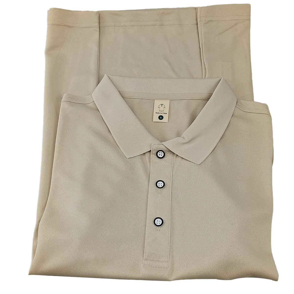 鸽护 短袖POLO bs-卡其色 件高清大图