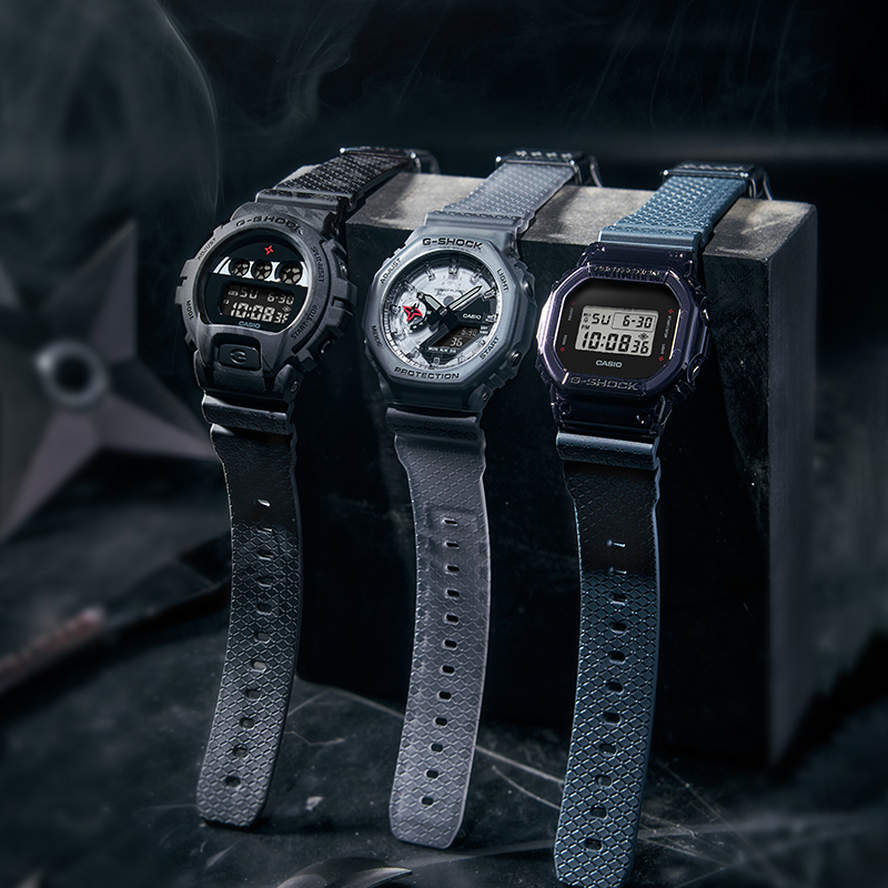 casio旗舰店卡西欧手表男g-shock新款八王子八角潮流运动男士电子石英