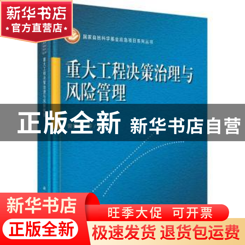 正版 重大工程决策治理与风险管理 曾赛星 科学出版社 9787030681高清大图