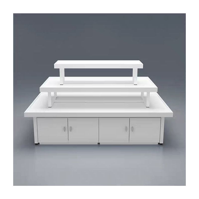 中岛展示台饰品母婴货架展示架市堆头化妆品鞋店台文具展柜