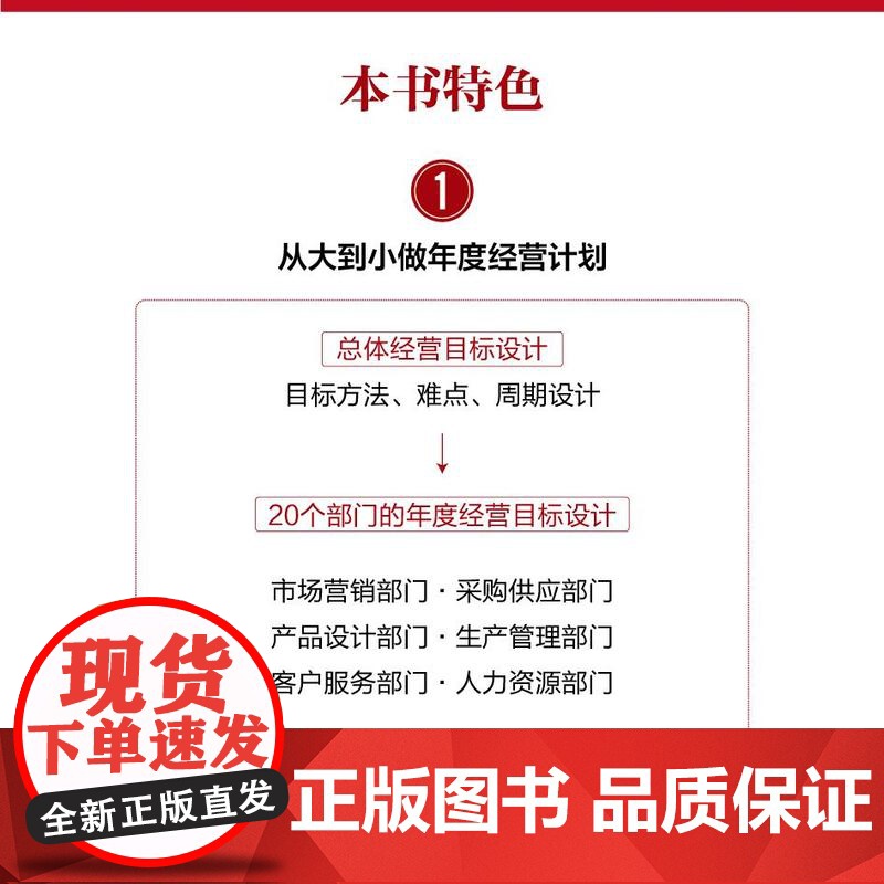 企业年度经营计划与全面预算管理 企业经营管理降本增效应对经营变化经营目标 经管书籍 人民邮电出版高清大图