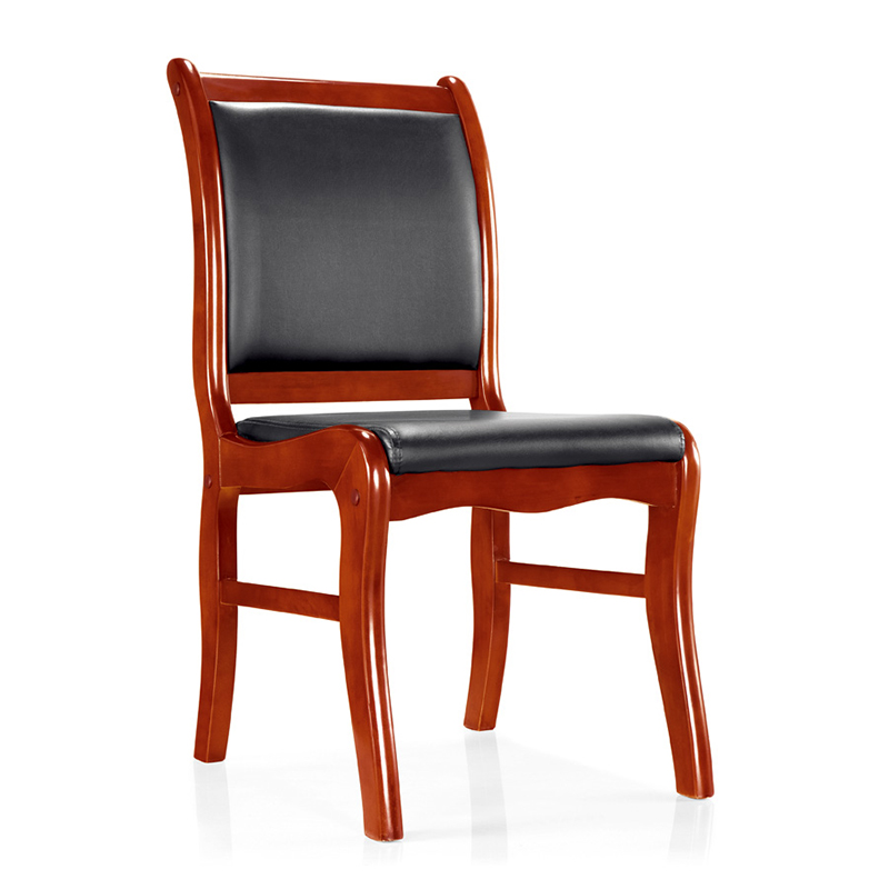 臻远 ZY5110310 办公会议椅办公皮椅电脑椅 黑色牛皮