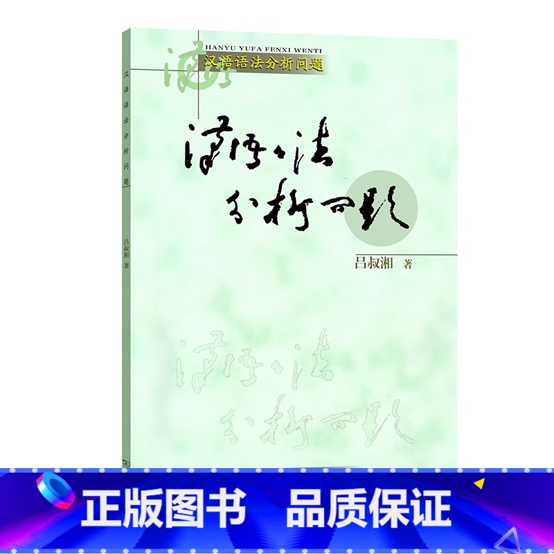 【正版】汉语语法分析问题