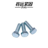 兆远紧固 镀锌六角头螺栓(个)(24*120)