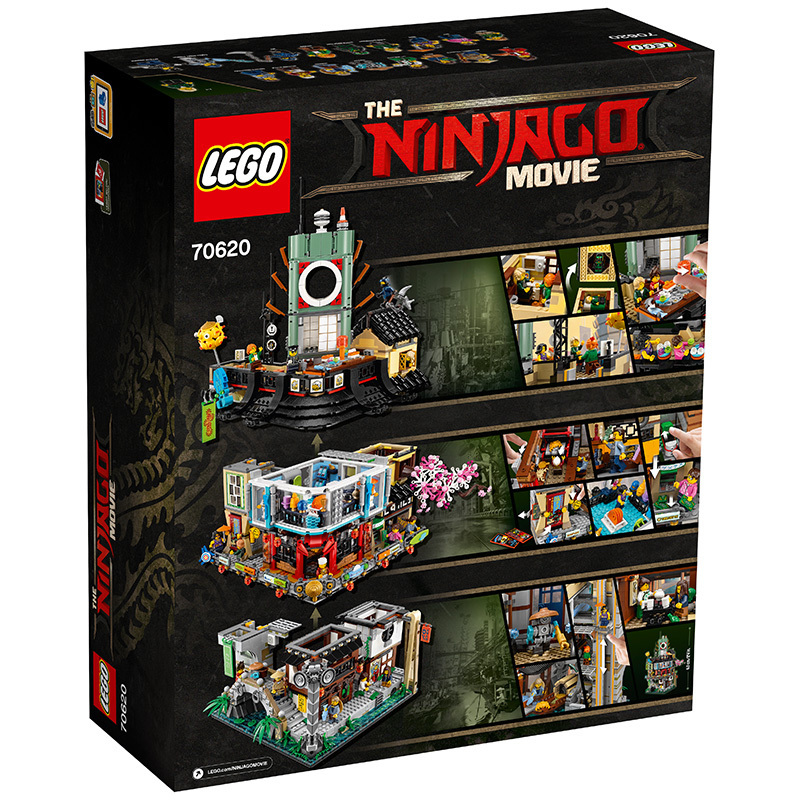 LEGO 乐高 Ninjago幻影忍者系列 幻影忍者城市 LEGC70620 200块以上 16岁以上 塑料玩具