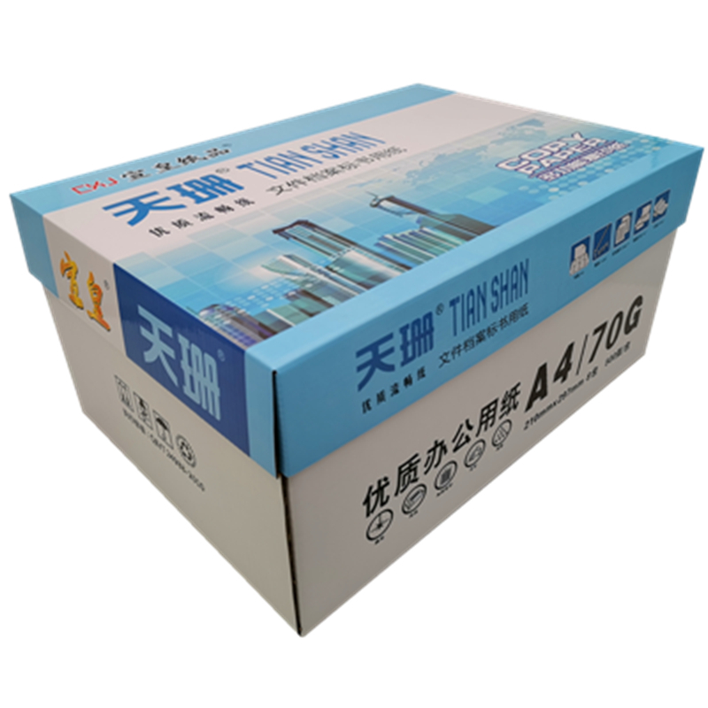 宣皇 天珊A3纸打印纸白纸500张单包草稿纸学生用纸加厚白色办公用品复印纸幼儿园儿童画画 天珊A3 70G 4包/箱