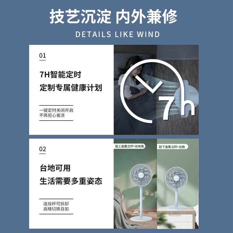 先锋(SINGFUN)电风扇落地扇家用办公室卧室遥控7H定时3档调节空气循环台式立式风扇DLD-D15ProL