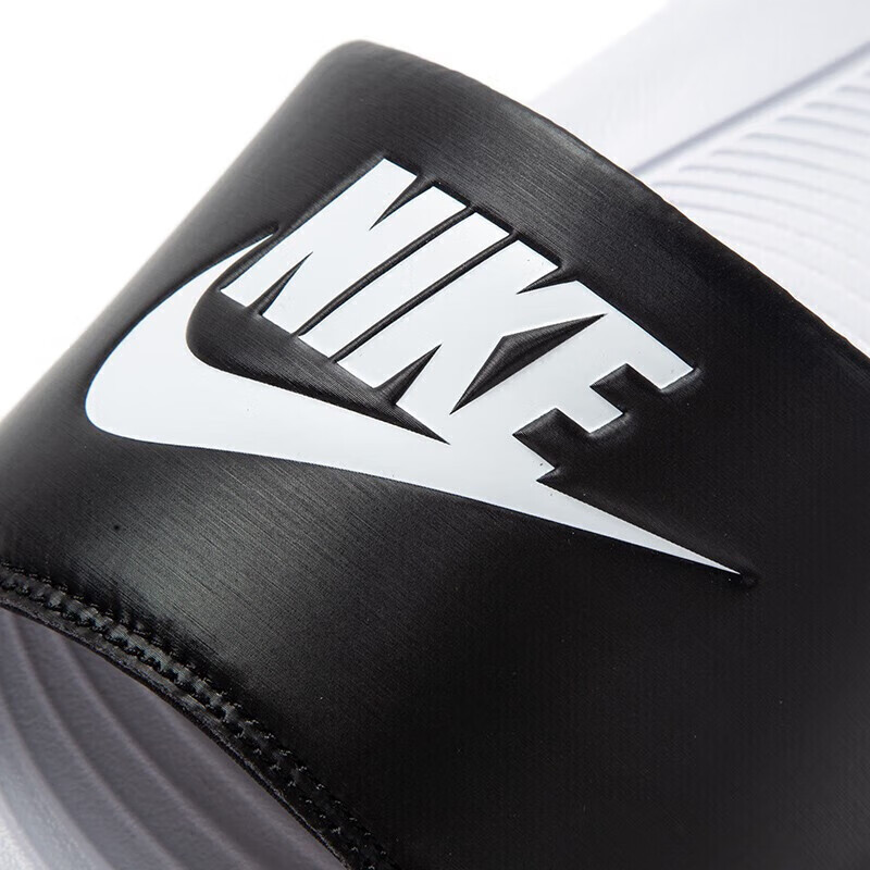 耐克(nike)男鞋 2023夏季新款经典黑白鸳鸯运动沙滩透气居家休闲拖鞋