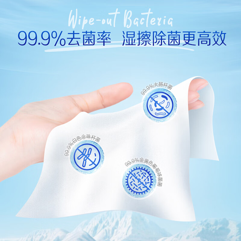 得宝(TEMPO) 湿巾 小雏菊系列纯水超迷你湿厕纸(7片/包×6包)高清大图