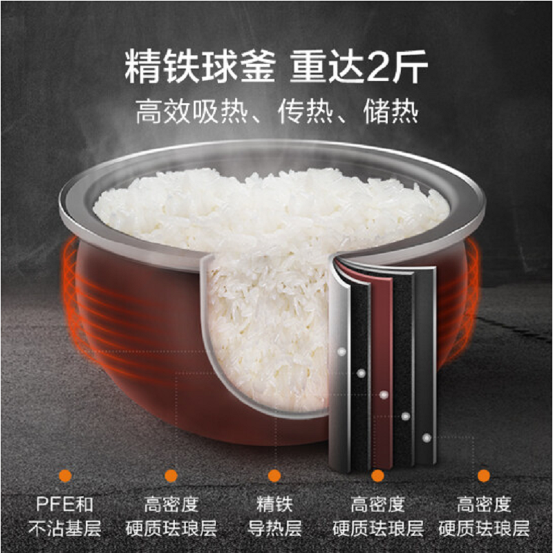 苏泊尔(SUPOR) 电饭煲家用IH加热SF30HC749单台装