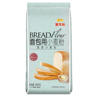 金龙鱼面包用小麦粉(高筋小麦粉)500g 家用烘焙面粉 面包披萨