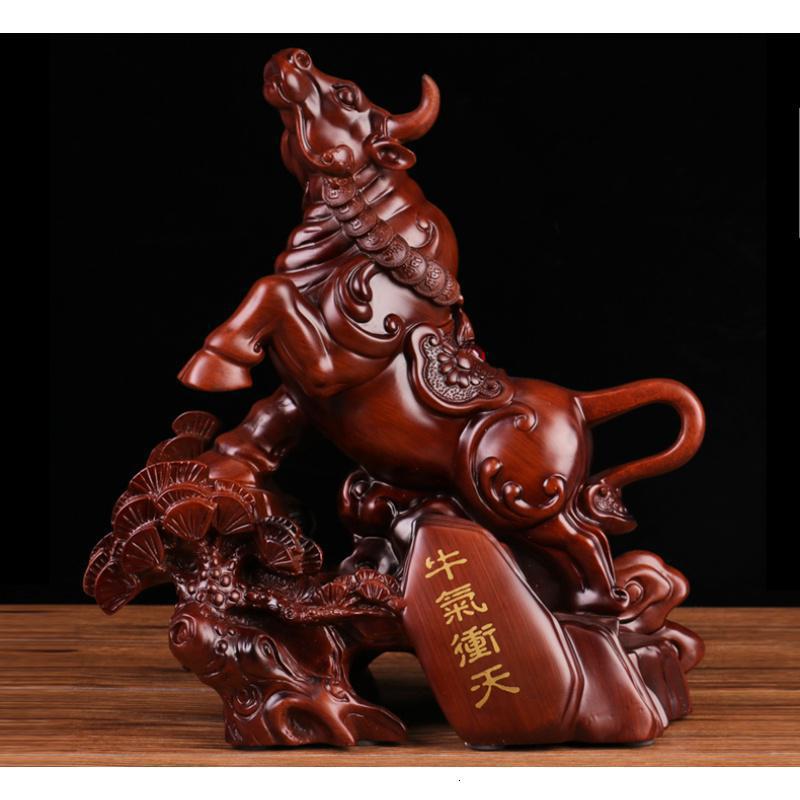 美帮汇十二生肖工艺品牛摆件办公室开业礼品炒股牛气冲天乔迁高清大图