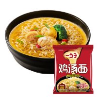 今麦郎方便面 一勺子菌菇鸡汤面整箱24袋装 袋装泡面煮面方便速食