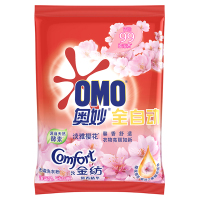 奥妙(OMO) 全自动无磷洗衣粉560g 含金纺馨香精华 淡雅樱花(新老包装随机发货)[联合利华]