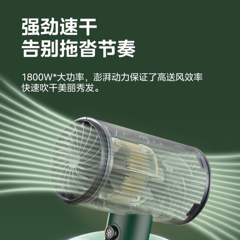 美的Midea电吹风FT1(静谧绿)高清大图