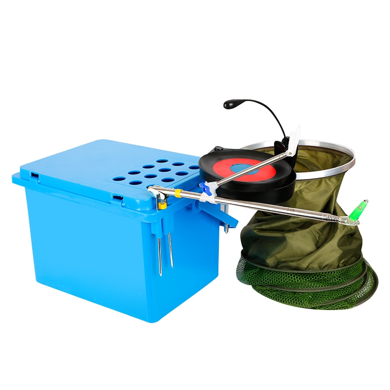 加厚钓桶钓鱼桶防摔闪电客钓箱简易装鱼桶可坐钓箱钓桶筏钓桶