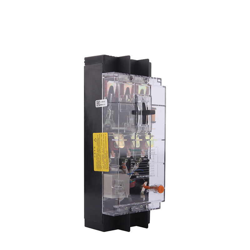 天正电气DZ15LE-100 5KA热磁式100A 3P 手动 固定式 380V 01020010273 塑壳漏电断路器
