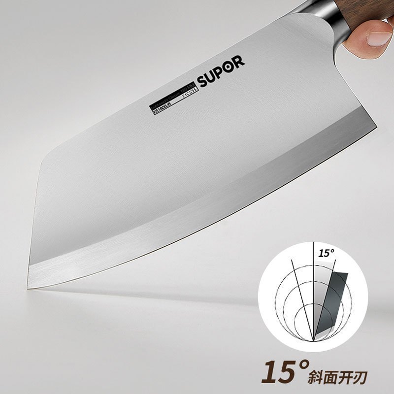 苏泊尔(SUPOR)尖锋·砺系列复合钢轻便多用途刀180mm KE180BJ6
