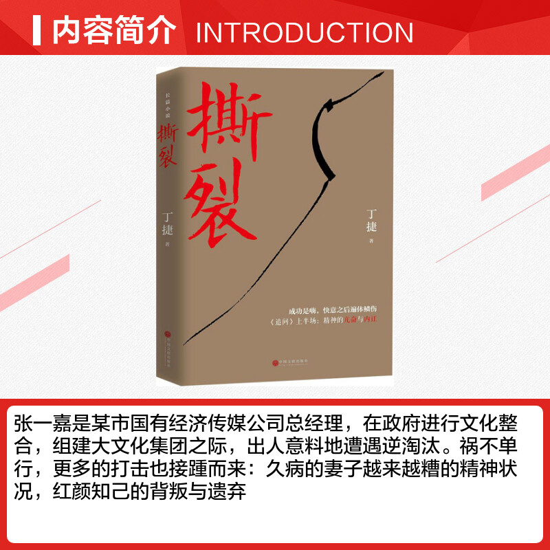 撕裂 [正版]撕裂 丁捷 著 著 官场小说文学 书店图书籍 中国文联出版社高清大图