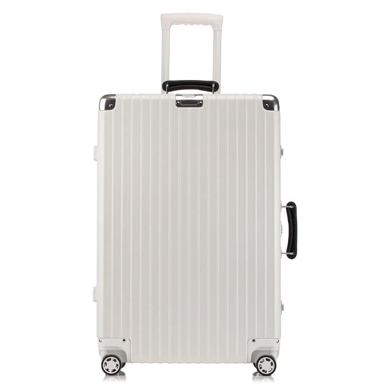 爱登堡edenbo时尚高档铝框旅行拉杆箱26寸f1608白色