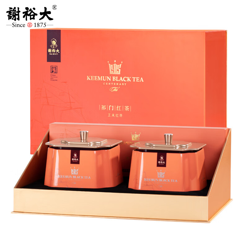 谢裕大祁门红茶红韵800工夫红茶165g(5g*33袋)