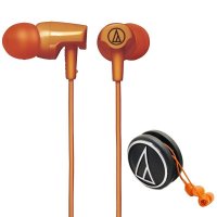 铁三角(Audio-technica)ATH-CLR100入耳式音乐耳塞式手机运动耳机电脑手机笔记本mp3有线通用 橙色