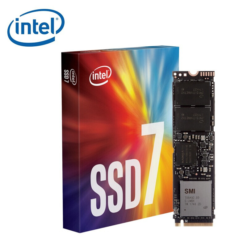 英特尔(Intel)760P M.2接口NVME固态硬盘 256G